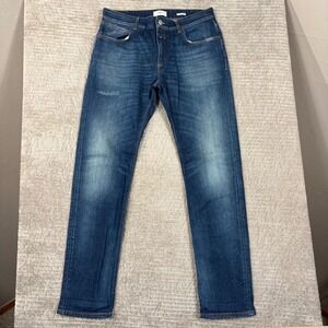 Closed Unity Slim Jeans Mens 33 Candiani Italian Denim Blue C32102-05X-8F